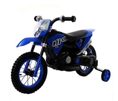 Mini-Moto Style Kawasaki Ktm (6 Volts) (1 Place) Bleu Moto Électrique