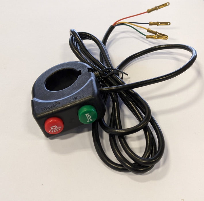 Interrupteur klaxon/lumière pour Trottinette Jumbo (1600 Watts)