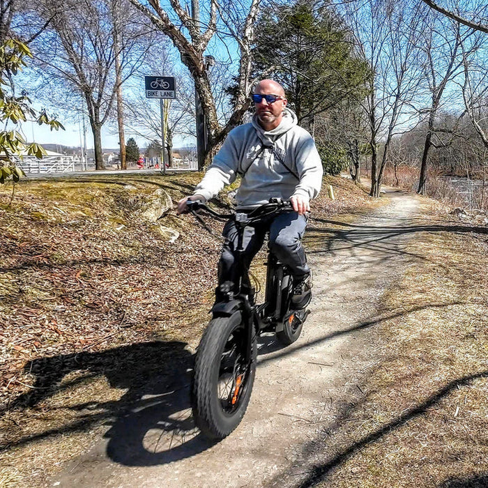 HiBoy, EX6 Fat Tire, Vélo Électrique (48 Volts) (14,5Ah) (500 Watts)