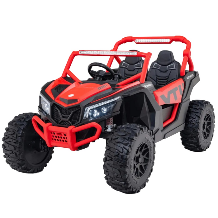 Buggy UTV Premium Mega Trek XXL (Batterie 24 Volts) (14Ah) (Moteurs 4x350 Watts) (2 Places)