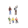 Carrera Digital 124/132/Evolution, Set De Figurines Pour Tribune (5 pcs)