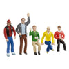 Carrera Digital 124/132/Evolution, Set De Figurines Pour Tribune (5 pcs)