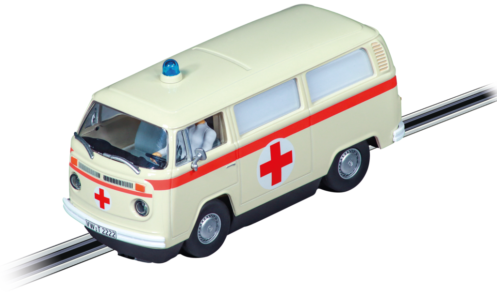 Carrera Digital 132, VW BUS T2b Ambulance, Red Cross