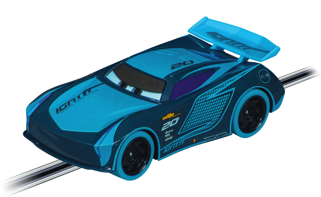 Carrera GO, Disney Pixar Cars - Jackson Storm - Course de nuit