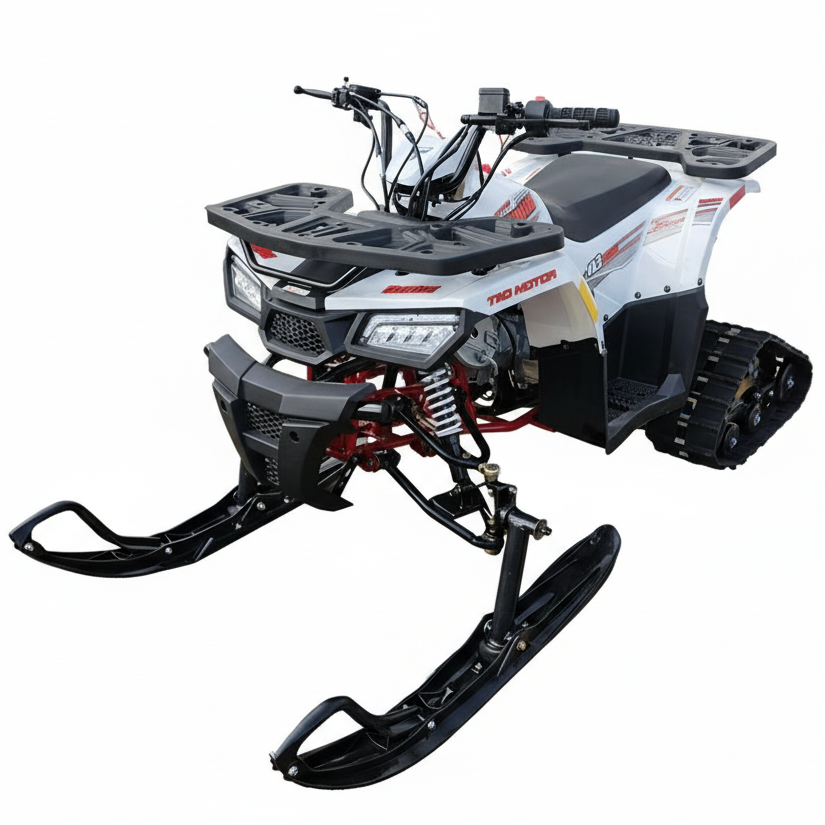 Tao Motors, New Raptor 125 avec Chenilles et Skia, Quad à Essence (4 Temps) (125cc)