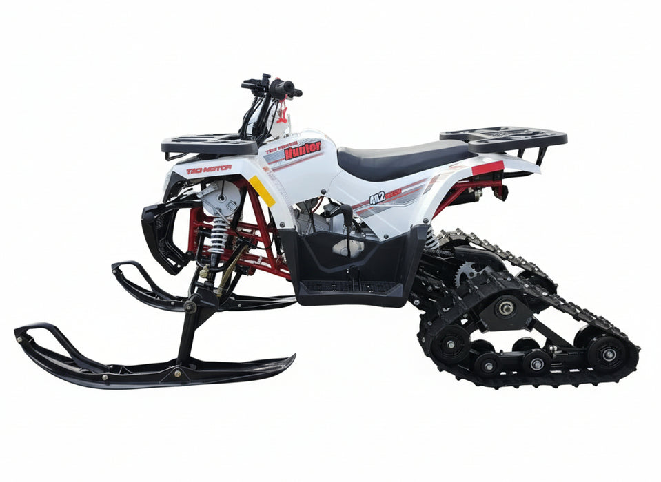 Tao Motors, New Raptor 125 avec Chenilles et Skia, Quad à Essence (4 Temps) (125cc)