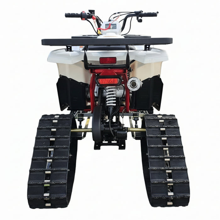 Tao Motors, New Raptor 125 avec Chenilles et Skia, Quad à Essence (4 Temps) (125cc)