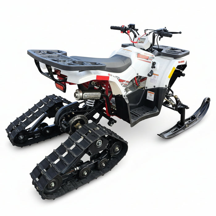Tao Motors, New Raptor 125 avec Chenilles et Skia, Quad à Essence (4 Temps) (125cc)