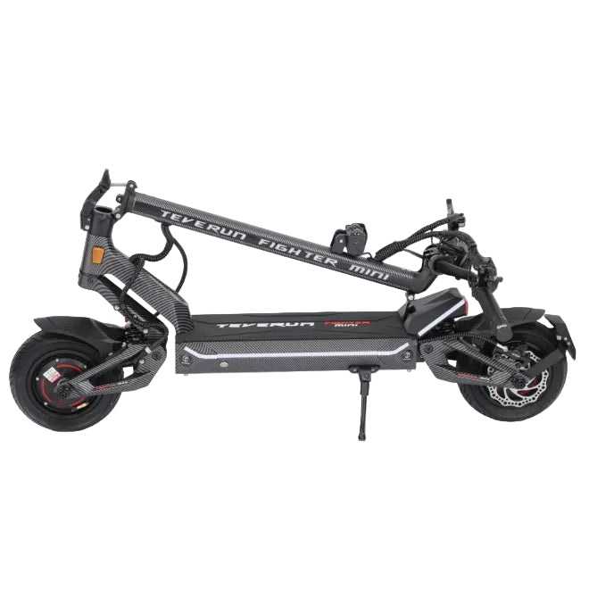 Teverun, Fighter Mini Pro 2.0, Trottinette Électrique (60 Volts) (31,8Ah) (2x1000 Watts) (2x1600 Watts/Crête) (3200 Watts/Crête Total)