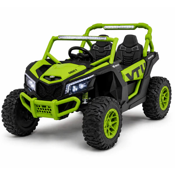 Buggy UTV Premium Mega Trek XXL (Batterie 24 Volts) (14Ah) (Moteurs 4x350 Watts) (2 Places)