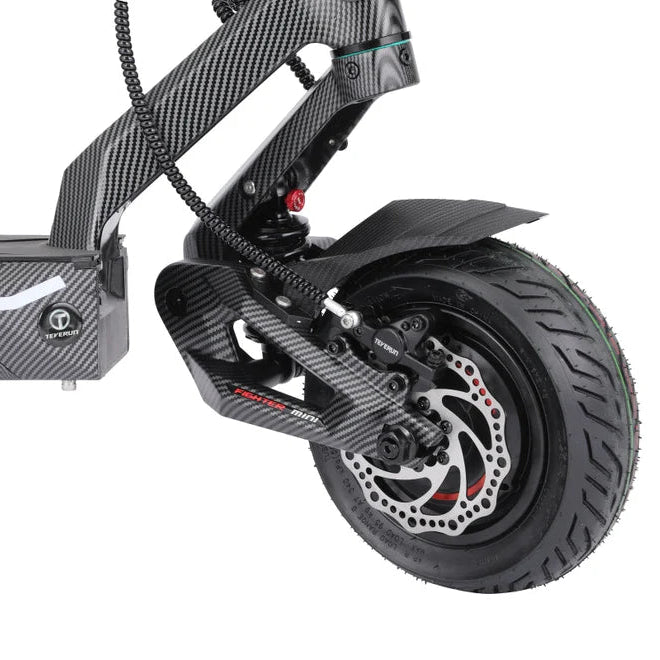 Teverun, Fighter Mini Eco 2.0, Trottinette Électrique (52 Volts) (20,8Ah) (2x1000 Watts) (2x1600 Watts/Peak) (3200 Watts/Peak Total)