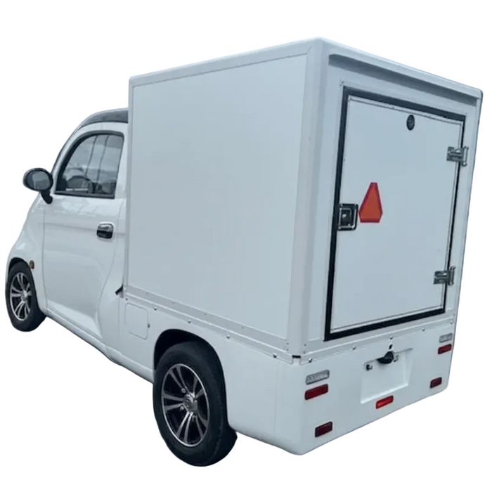 Ecolo Cycle, ET4 Cruise Connect Cube, Quadriporteur Cabine Fermée (72 Volts) (5000 Watts) (100Ah)