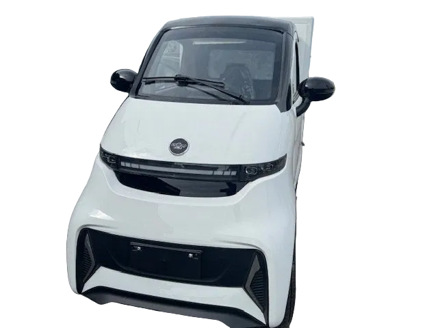 Ecolo Cycle, ET4 Cruise Connect Cube, Quadriporteur Cabine Fermée (72 Volts) (5000 Watts) (100Ah)