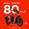 VMoto, Citi par Ducati, Scooter Électrique, (60 Volts) (30Ah) (4000 Watts) (5100 Watts/Crête) Immatriculable Scooter