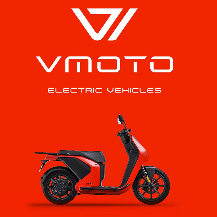 VMoto, Citi, Scooter Électrique, (60 Volts) (45Ah) (4400 Watts/Crête) Immatriculable Scooter