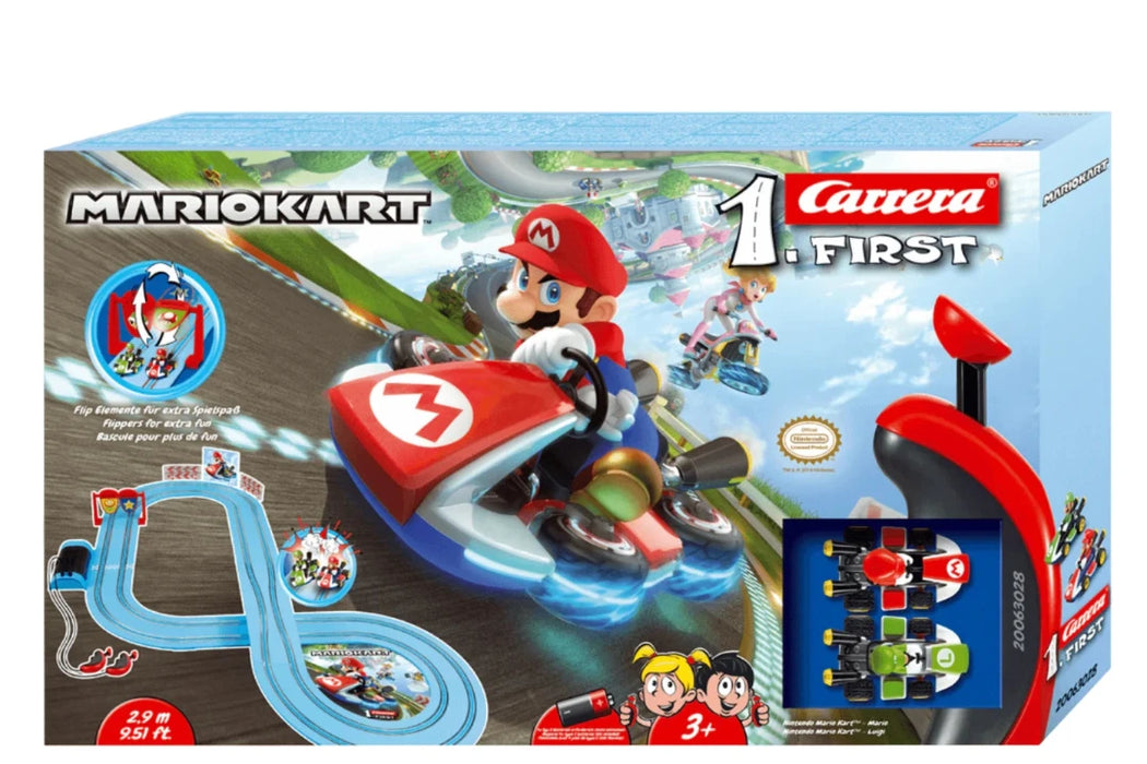 Carrera First, Mario Kart, Mario vs Luigi (Ensemble à batterie)