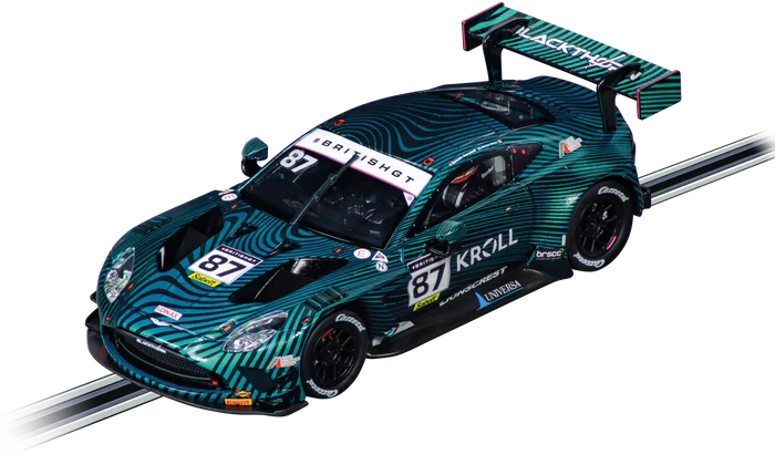 Carrera Digital 132, Aston Martin Vantage AMR GT3 Evo "Blackthorn AMR, No.87" British GT 2024