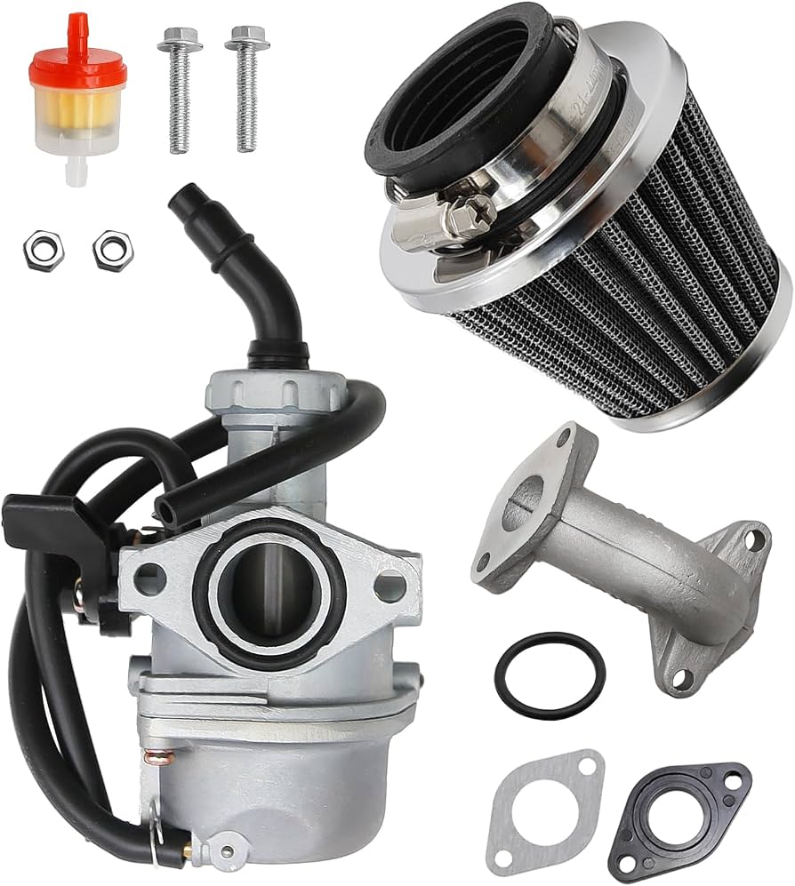 Kit Carburateur 22 mm PZ22 avec Filtre à Air – 110cc & 125cc (ATV, Dirt Bike, Go-Kart)