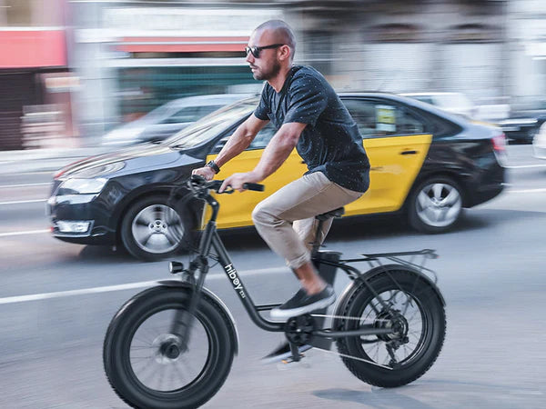HiBoy, EX6 Fat Tire, Vélo Électrique (48 Volts) (14,5Ah) (500 Watts)
