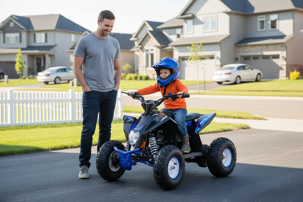 E-Madix (Rocket), Lithium Electric Quad (48 Volts) (1300 Watts) (6 Years+)