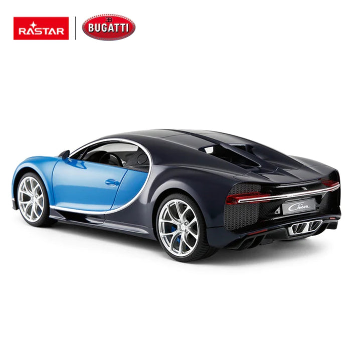 Bugatti Chiron, Remote Controlled Car, 1/14 Scale Licensed with Working Headlights