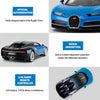 Bugatti Chiron, Voiture Téléguidée, Échelle 1/14 sous Licence avec Phares fonctionnels