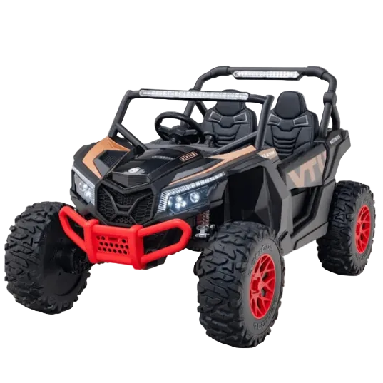 Buggy UTV Premium MegaTrek XXL (Advanced Edition) (Batterie 24 Volts) (14Ah) (Moteurs 4x180-320 Watts) (Pneus en Caoutchouc Remplis d’Air) (2 Places)