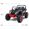 Buggy UTV Premium MegaTrek XXL (Advanced Edition) (Batterie 24 Volts) (14Ah) (Moteurs 4x180-320 Watts) (Pneus en Caoutchouc Remplis d’Air) (2 Places)