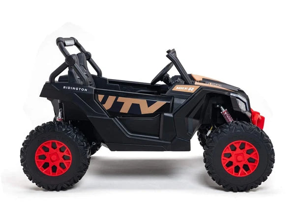 Buggy UTV Premium MegaTrek XXL (Advanced Edition) (Batterie 24 Volts) (14Ah) (Moteurs 4x180-320 Watts) (Pneus en Caoutchouc Remplis d’Air) (2 Places)