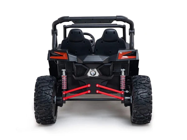 Buggy UTV Premium MegaTrek XXL (Advanced Edition) (Batterie 24 Volts) (14Ah) (Moteurs 4x180-320 Watts) (Pneus en Caoutchouc Remplis d’Air) (2 Places)