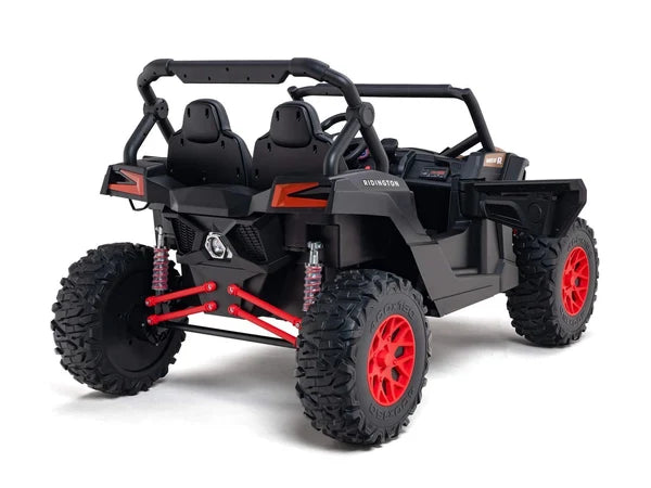 Buggy UTV Premium MegaTrek XXL (Advanced Edition) (Batterie 24 Volts) (14Ah) (Moteurs 4x180-320 Watts) (Pneus en Caoutchouc Remplis d’Air) (2 Places)