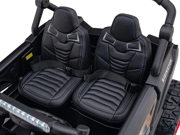 Buggy UTV Premium MegaTrek XXL (Advanced Edition) (Batterie 24 Volts) (14Ah) (Moteurs 4x180-320 Watts) (Pneus en Caoutchouc Remplis d’Air) (2 Places)