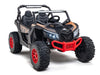 Buggy UTV Premium MegaTrek XXL (Advanced Edition) (Batterie 24 Volts) (14Ah) (Moteurs 4x180-320 Watts) (Pneus en Caoutchouc Remplis d’Air) (2 Places)