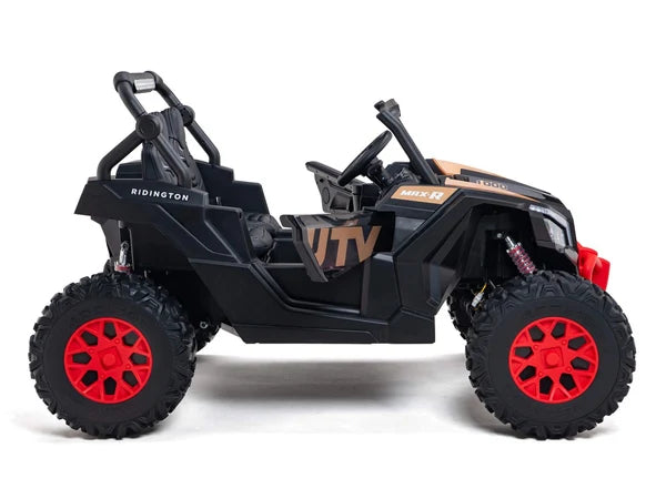 Buggy UTV Premium MegaTrek XXL (Advanced Edition) (Batterie 24 Volts) (14Ah) (Moteurs 4x180-320 Watts) (Pneus en Caoutchouc Remplis d’Air) (2 Places)