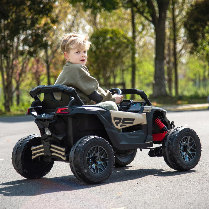 Buggy Can-Am, Maverick Solo (Batterie 24 Volts) (Moteurs 4x200 Watts) (1 Place)