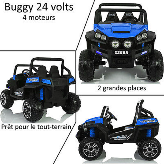 Buggy UTV Speed ​​XXL (24 Volts) (4 Wheel Drive) (2 Seats)