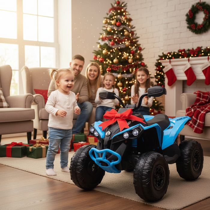 Quad Can-Am, Renegade (Batterie 24 Volts) (Moteurs 4x200 Watts) (1 Place)