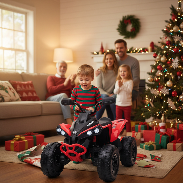 Quad Can-Am, Renegade (Batterie 24 Volts) (Moteurs 4x200 Watts) (1 Place)