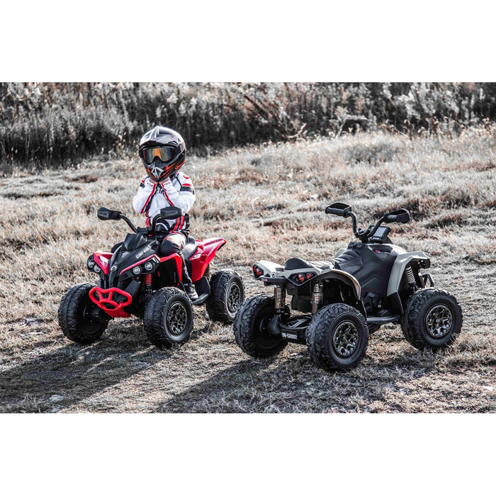 Quad Can-Am, Renegade (Batterie 24 Volts) (Moteurs 4x200 Watts) (1 Place)