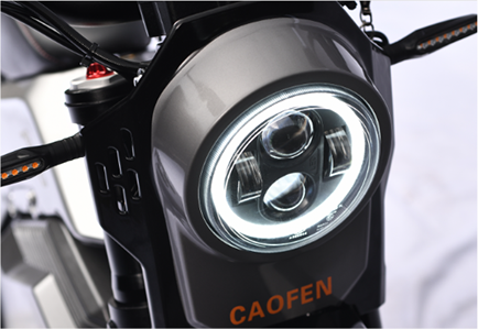 Caofen F80 On Road (Version GL), Moto Électrique (72 Volts) (48Ah) (4000 Watts) (8000 Watts/Crête) (3456Wh) Immatriculable