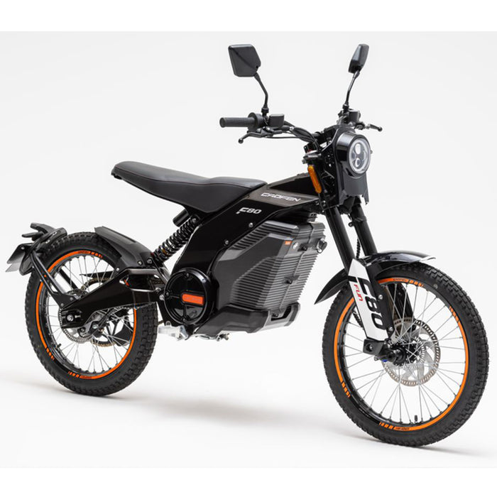 Caofen F80 On Road (Version GL), Moto Électrique (72 Volts) (48Ah) (4000 Watts) (8000 Watts/Crête) (3456Wh) Immatriculable