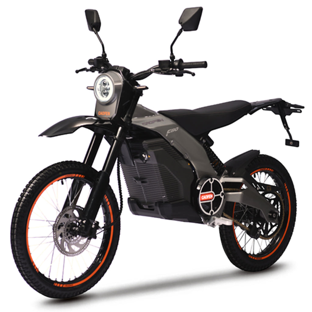 Caofen F80 On Road (Version GL), Motocross Électrique (72 Volts) (48Ah) (4000 Watts) (8000 Watts/Crête) (3456Wh) Immatriculable Scooter
