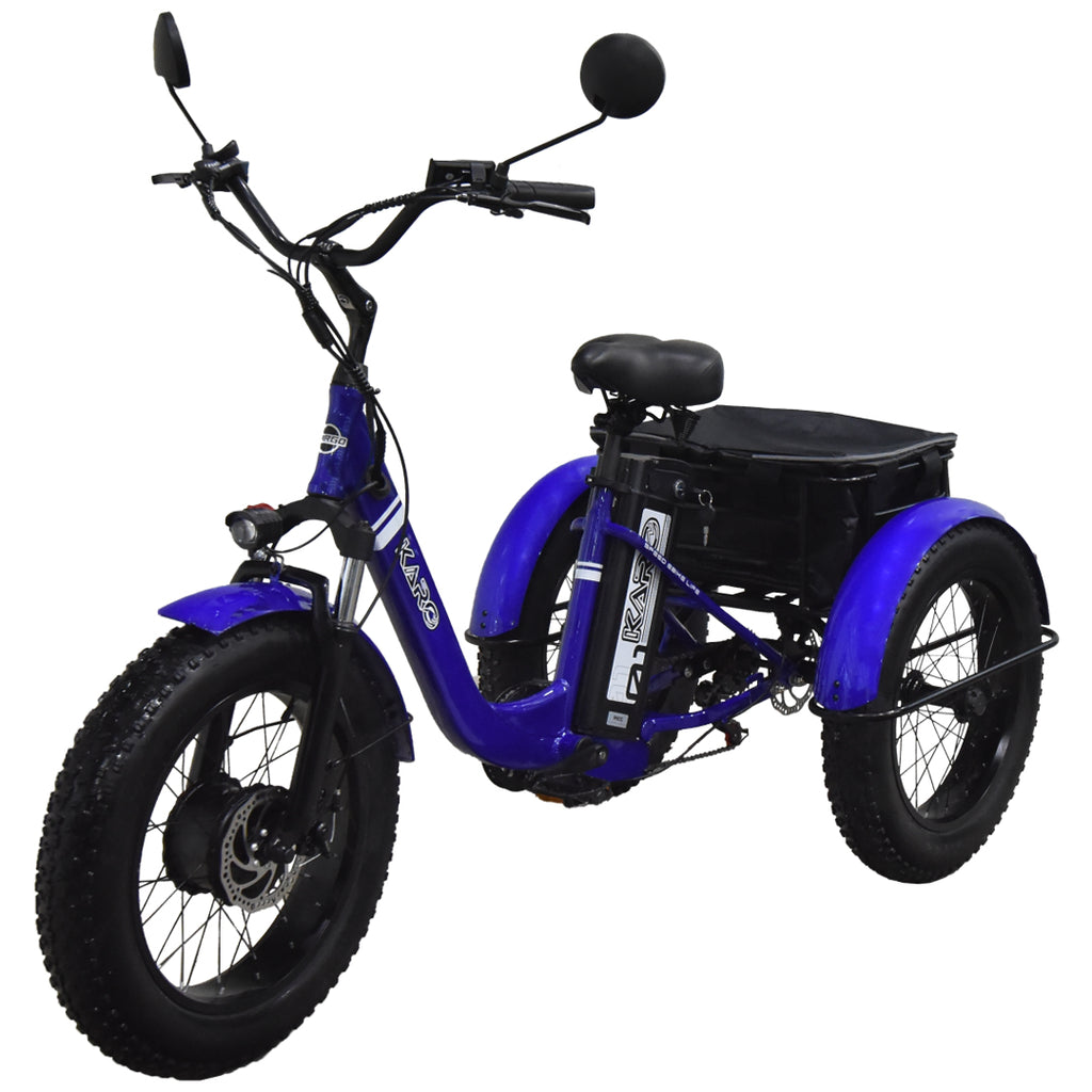 Cargo (Fat Tire), Tricycle Électrique (48 Volts) (500 Watts) (20Ah) au Lithium