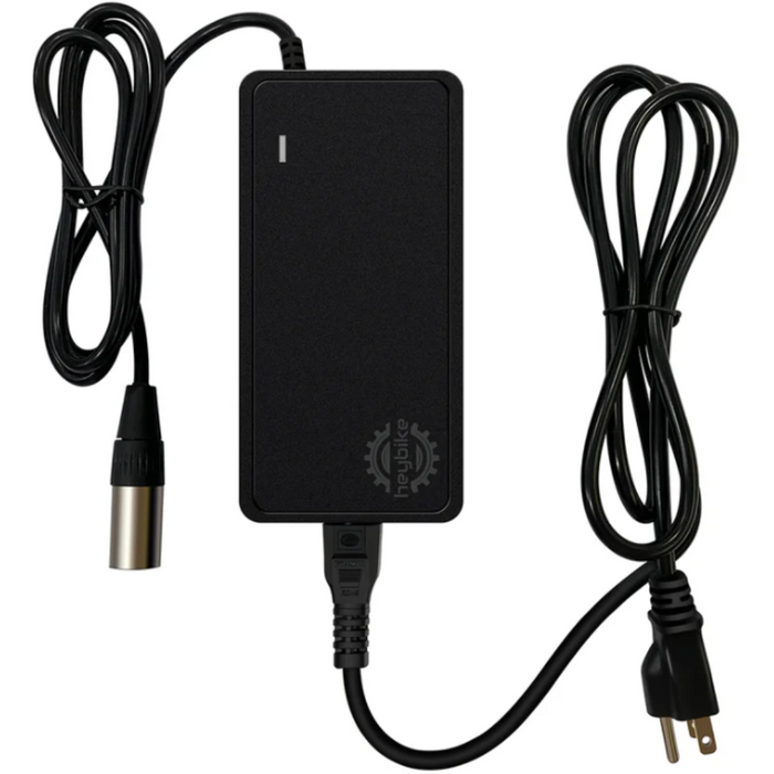 HeyBike, Chargeur Ranger (54,6 Volts / 2 AH) (AC Input 240 Volts) Lithium-Ion à Connecteur XLR Femelle