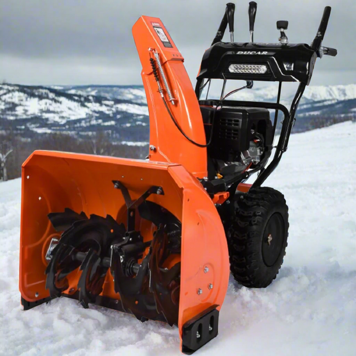 DUCAR, Souffleuse à Neige (24 Pouces) (4 Temps) (212 cc) (7HP) (DUESB724)