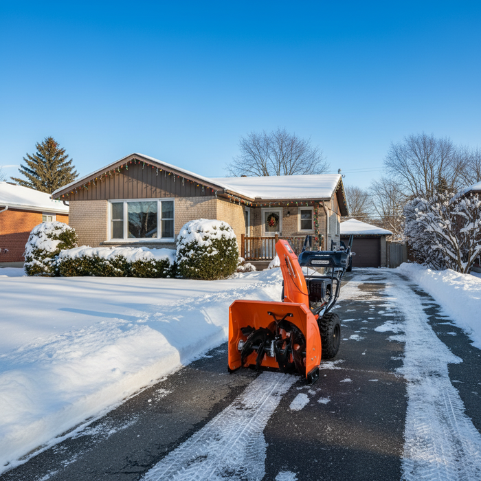 DUCAR, Souffleuse à Neige (24 Pouces) (4 Temps) (212 cc) (7HP) (DUESB724)