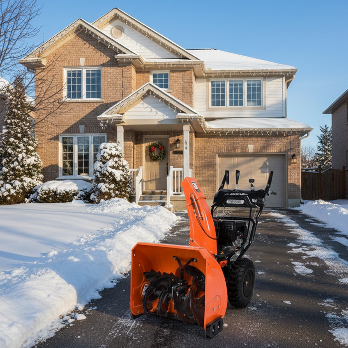 DUCAR, Souffleuse à Neige (24 Pouces) (4 Temps) (212 cc) (7HP) (DUESB724)