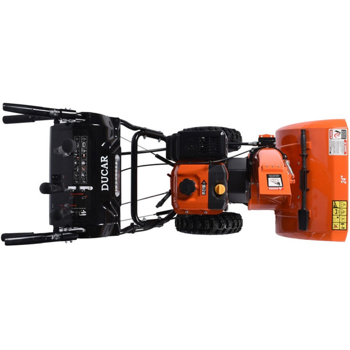 DUCAR, Souffleuse à Neige (24 Pouces) (4 Temps) (212 cc) (7HP) (DUESB724)