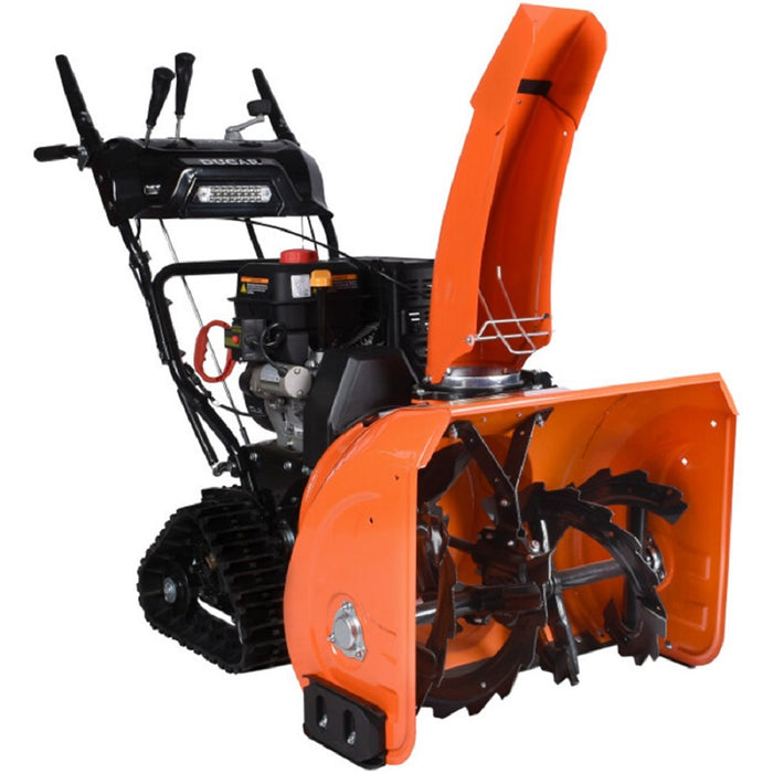 DUCAR, Souffleuse à Neige avec Chenilles (26 Pouces) (4 Temps) (252 cc) (9HP)