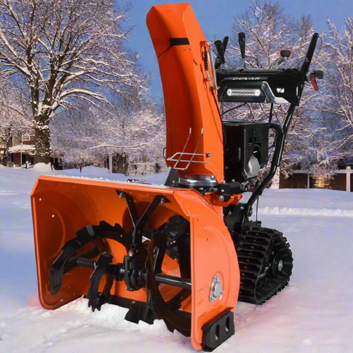 DUCAR, Souffleuse à Neige avec Chenilles (26 Pouces) (4 Temps) (252 cc) (9HP)